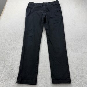 Bearbottom Clothing Mens Black Chino Pants Stretch Casual Comfort Size Lx32 In